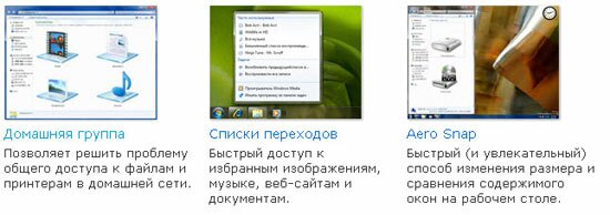 Благодаря усовершенствованным функциям ОС Windows 7 