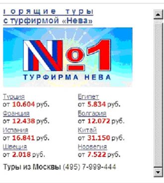 Маркетинговый анализ. баннеров