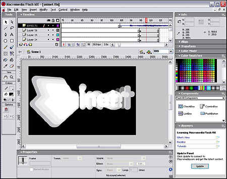 как Создать и редактировать флеш видеоуроки по Macromedia Flash 8 Рrofessional