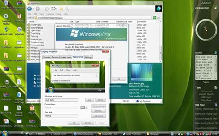  графического интерфейса Windows XP в интерфейс Windows Vista - это Vista Transformation Pack